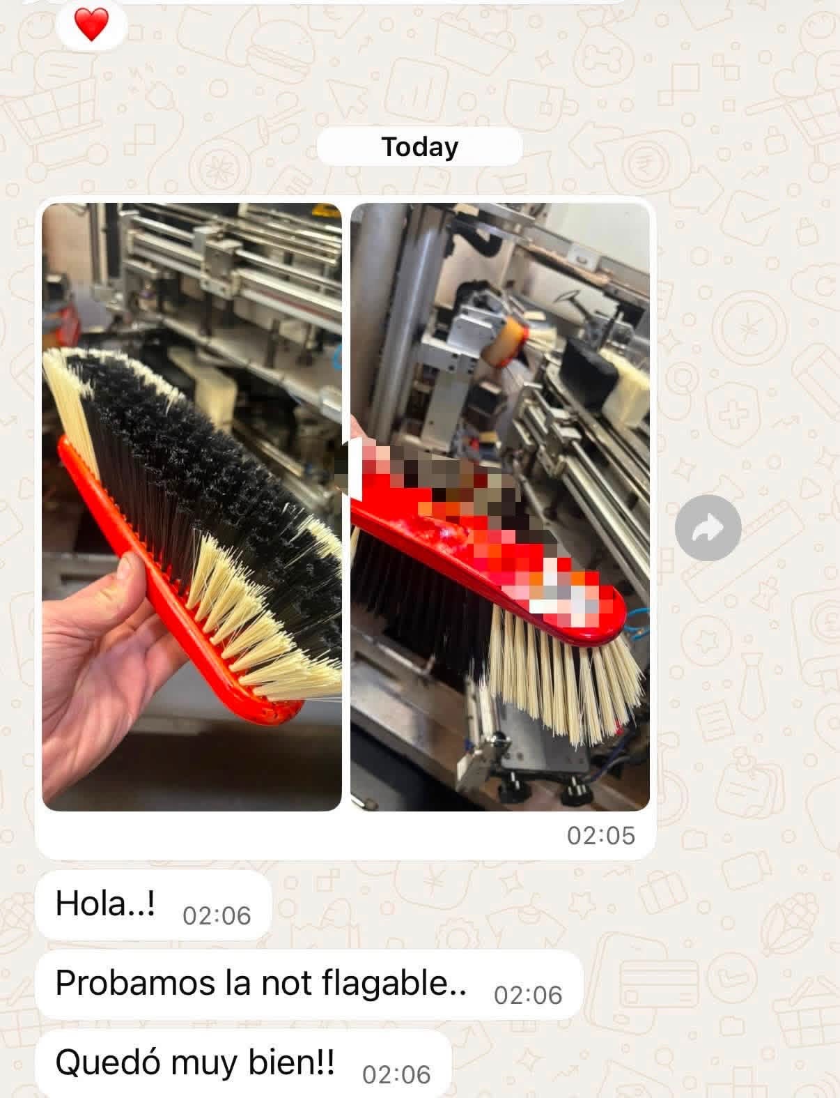 South America customer with new order